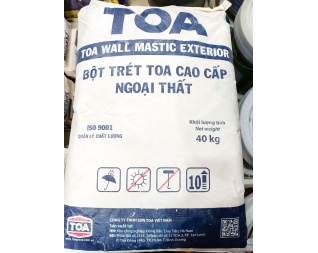 BỘT TRÉT CAO CẤP TOA WALL MASTIC NGOẠI THẤT
