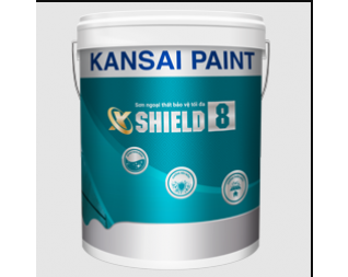 Sơn ngoại thất bảo vệ tối đa X-SHIELD 8