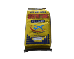 Keo dán gạch cao cấp super white tone bao 20kg 