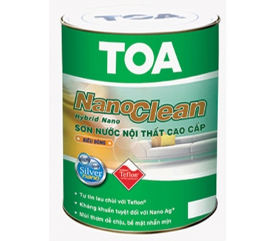 SƠN NƯỚC NỘI THẤT TOA NANOCLEAN SIÊU BÓNG TPHCM