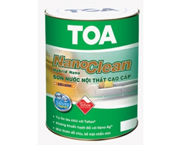 SƠN NƯỚC NỘI THẤT TOA NANOCLEAN SIÊU BÓNG TPHCM
