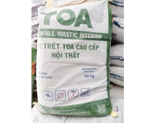 BỘT TRÉT CAO CẤP TOA WALL MASTIC NỘI THẤT