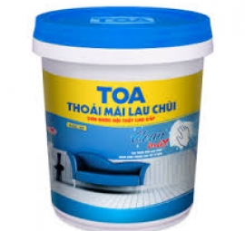 Sơn TOA thoải mái lau chùi