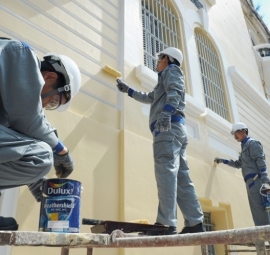 Sơn nước nên là công việc sau cùng của công trình